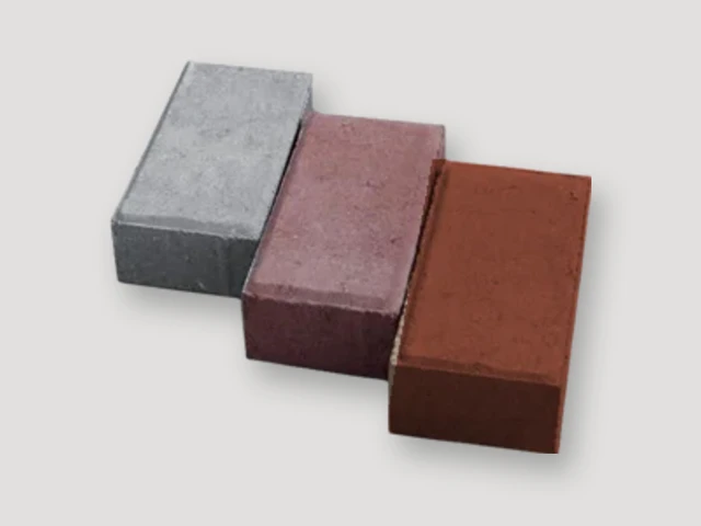 Paver colorido 10 × 20 × 6 cm